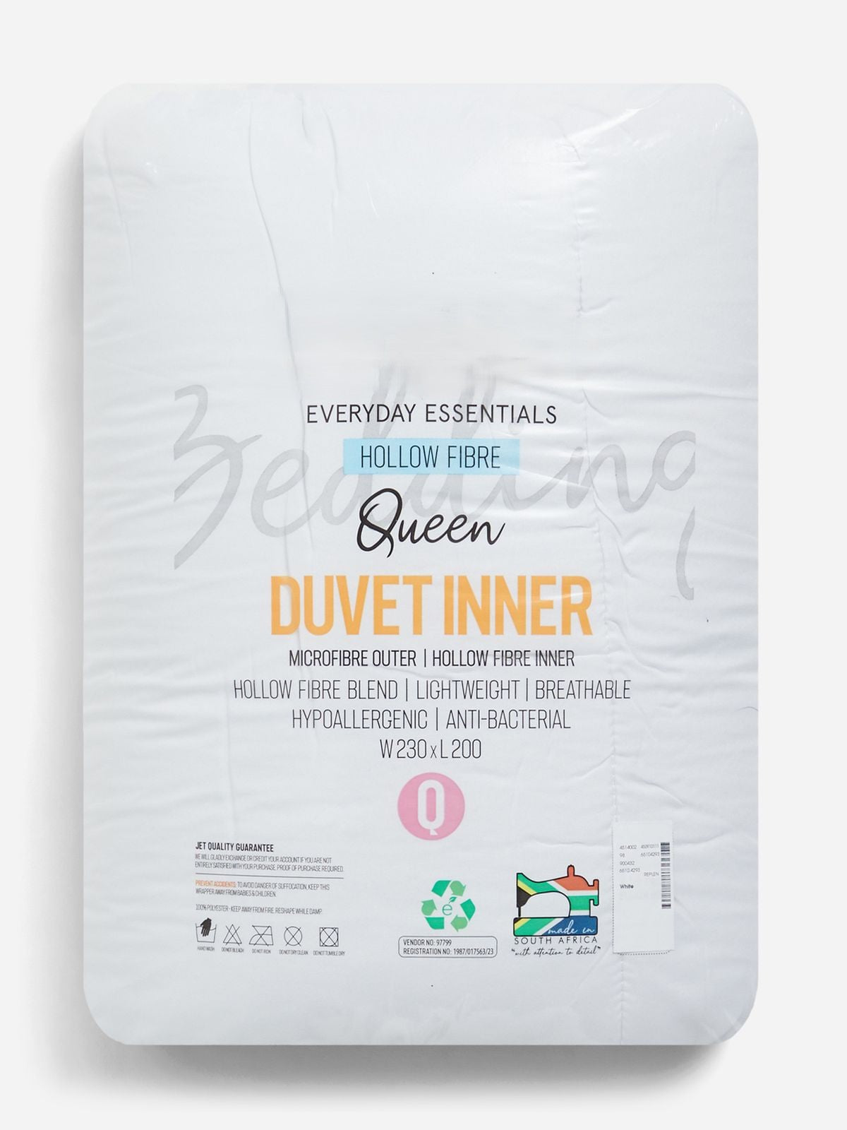 Moz Authentic™ - JH Polyester Duvet Inner