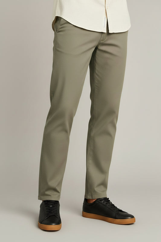 Moz Authentic™ - Calças Slim Tailored Chinos