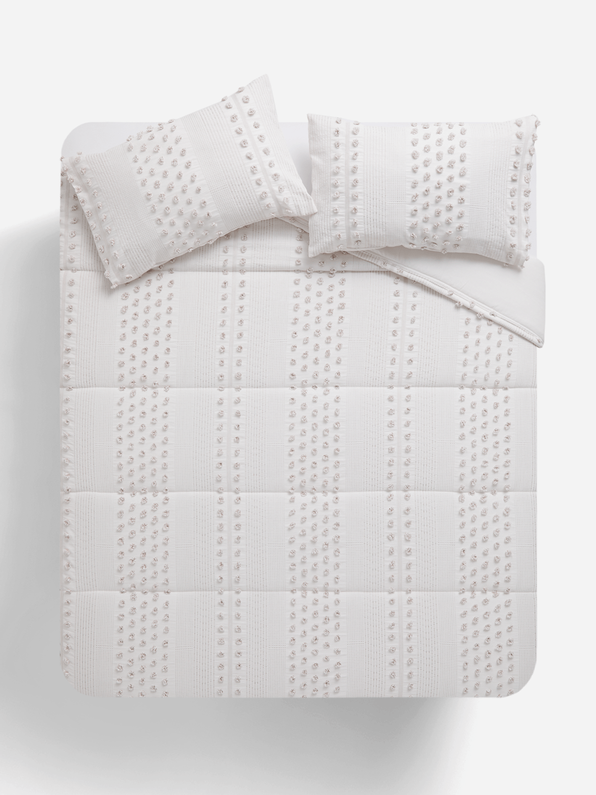 Moz Authentic™ - Edredão JH Stone White