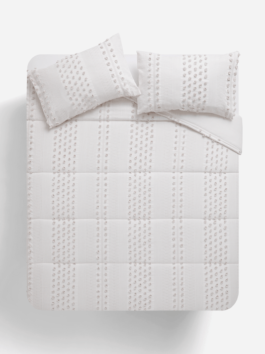 Moz Authentic™ - Edredão JH Stone White
