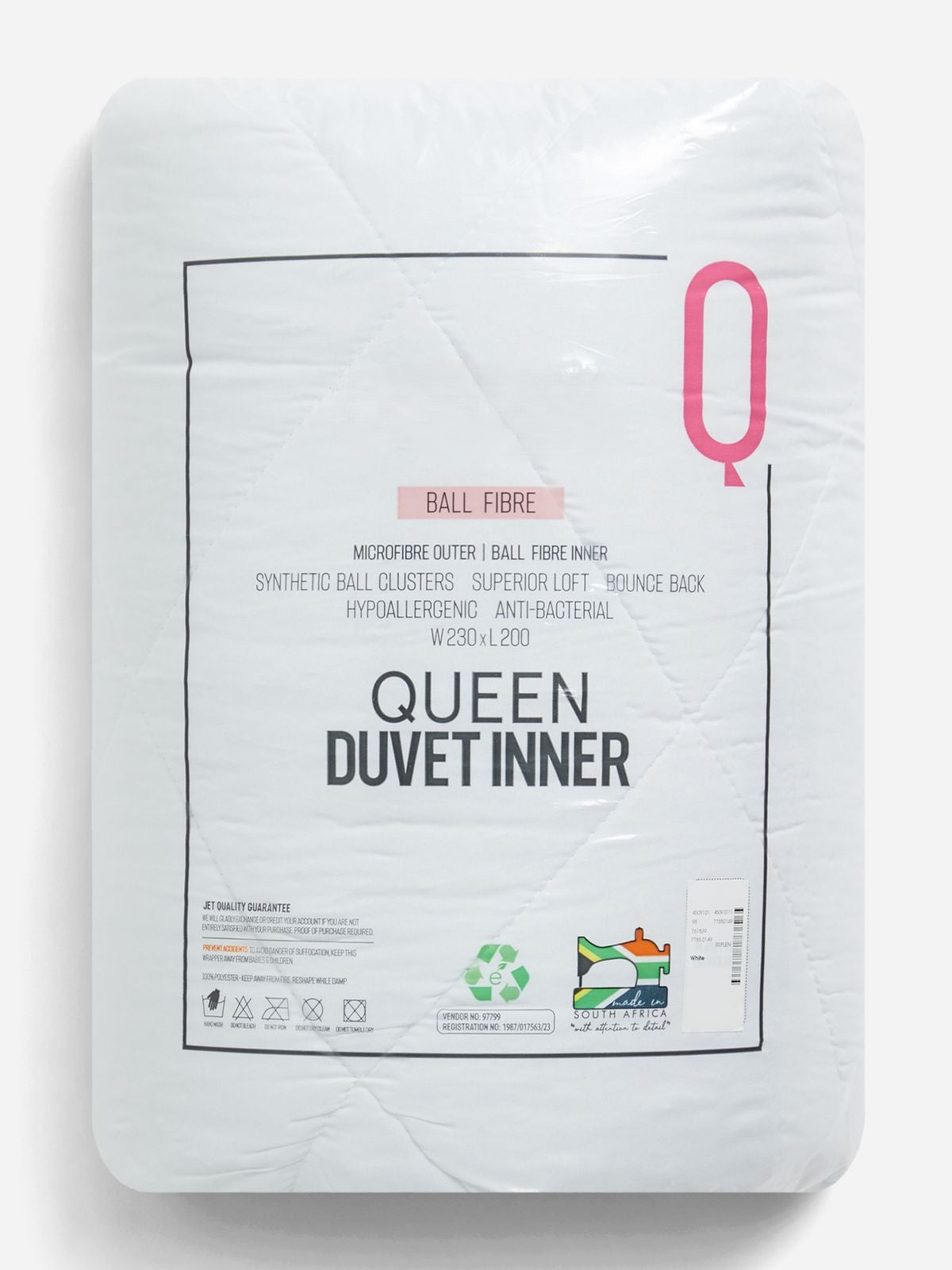 Moz Authentic™ - JH B-Fibre Duvet Inner