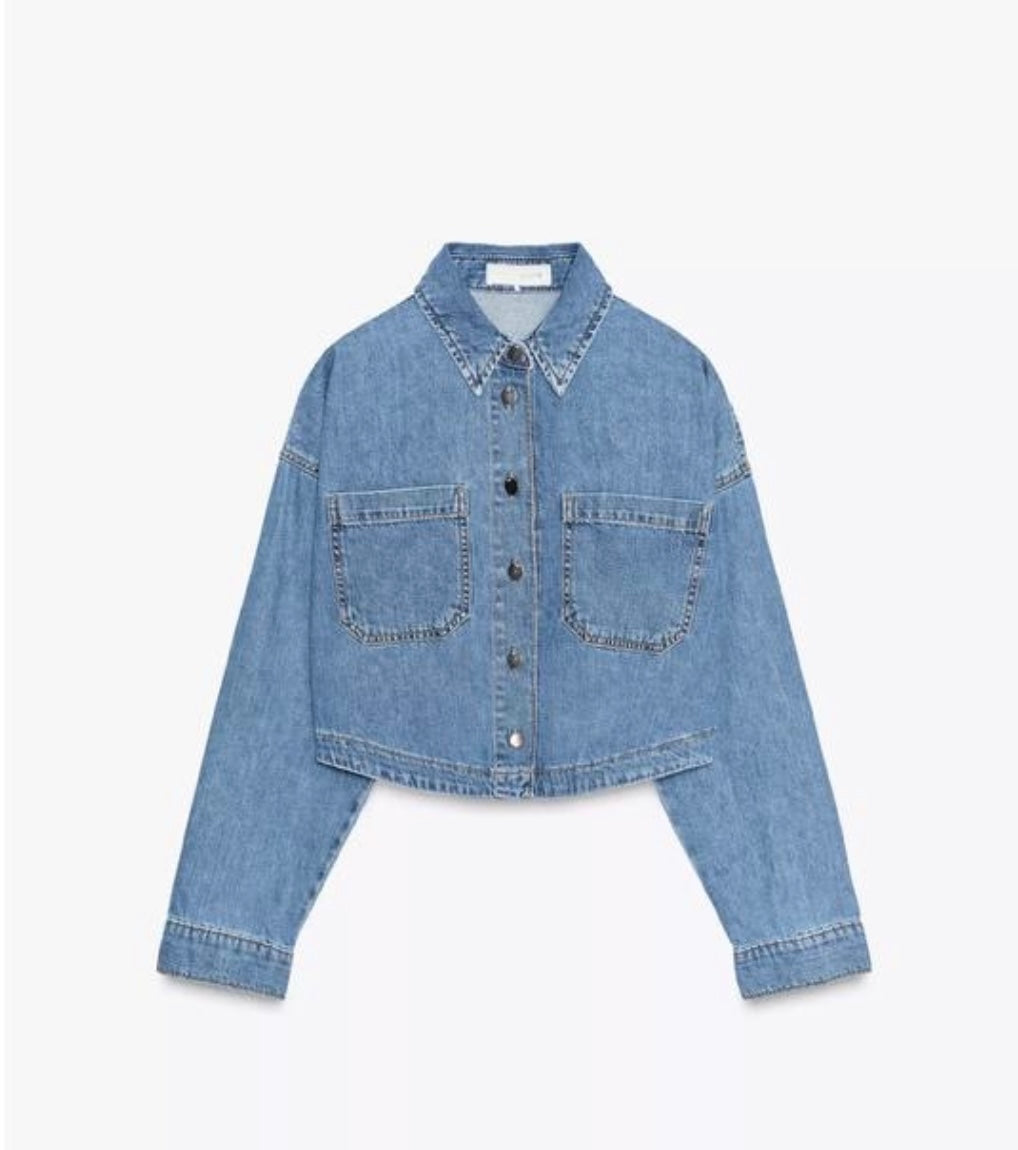 Moz Authentic™ - Camisa Zara Cropped Jeans