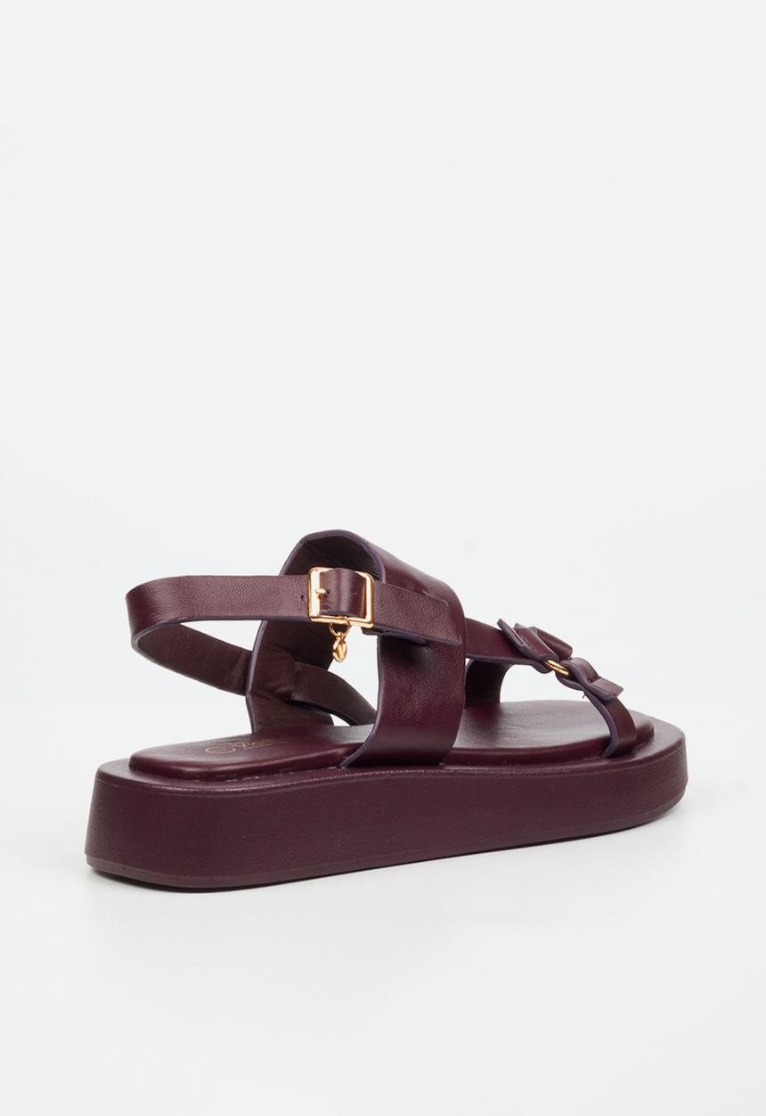 Moz Authentic™ - Sandálias Plum Slingback