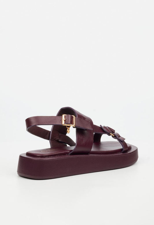 Moz Authentic™ - Sandálias Plum Slingback