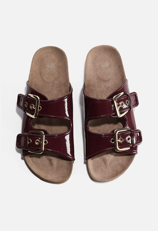 Moz Authentic™ - Sandálias H&M com Fivelas Ajustáveis